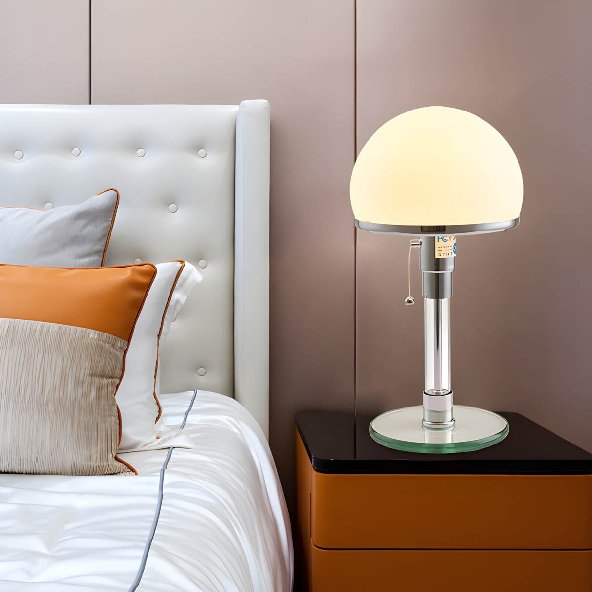 Sherwood Axis Glass Dome Table Lamp — gallery image 10