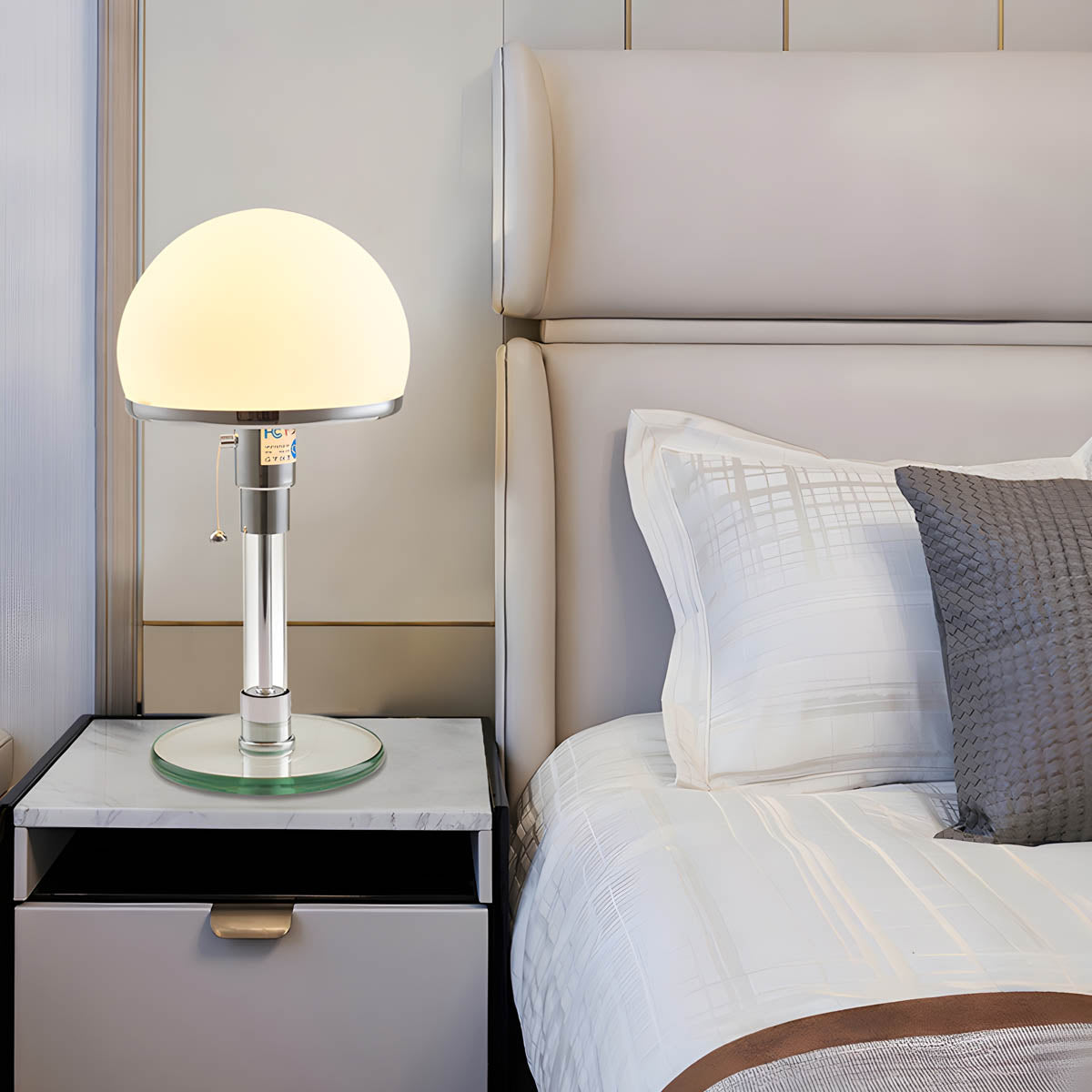 Sherwood Axis Glass Dome Table Lamp — gallery image 11