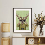 Wickham Axis Deer Wall Art Print — gallery image 5