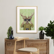Wickham Axis Deer Wall Art Print — gallery image 6