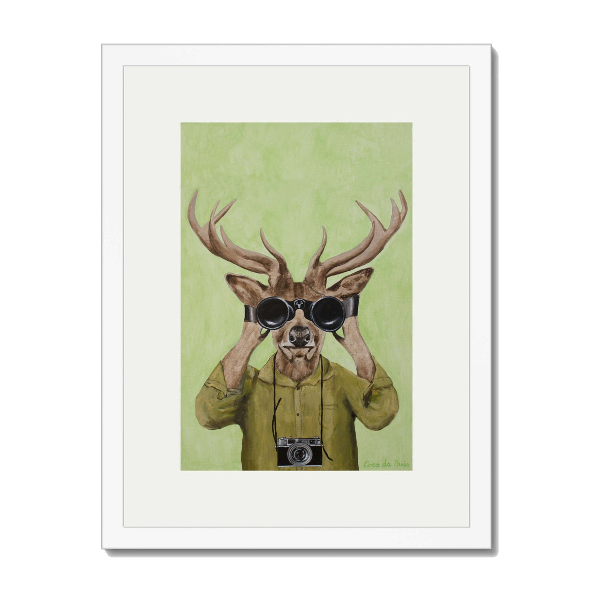 Wickham Axis Deer Wall Art Print — gallery image 64