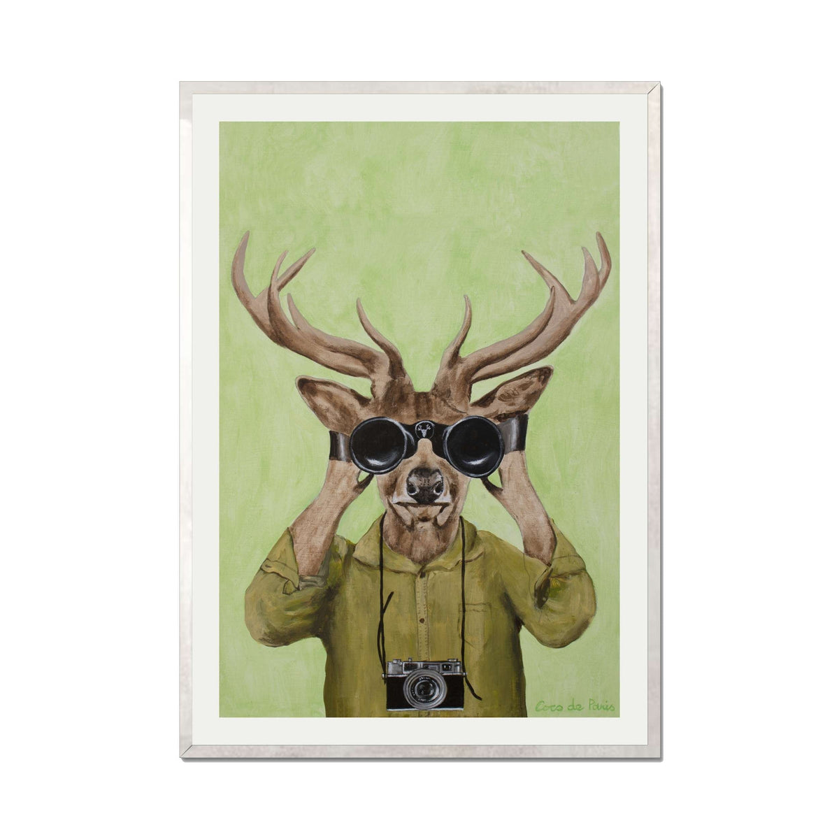 Wickham Axis Deer Wall Art Print — gallery image 61