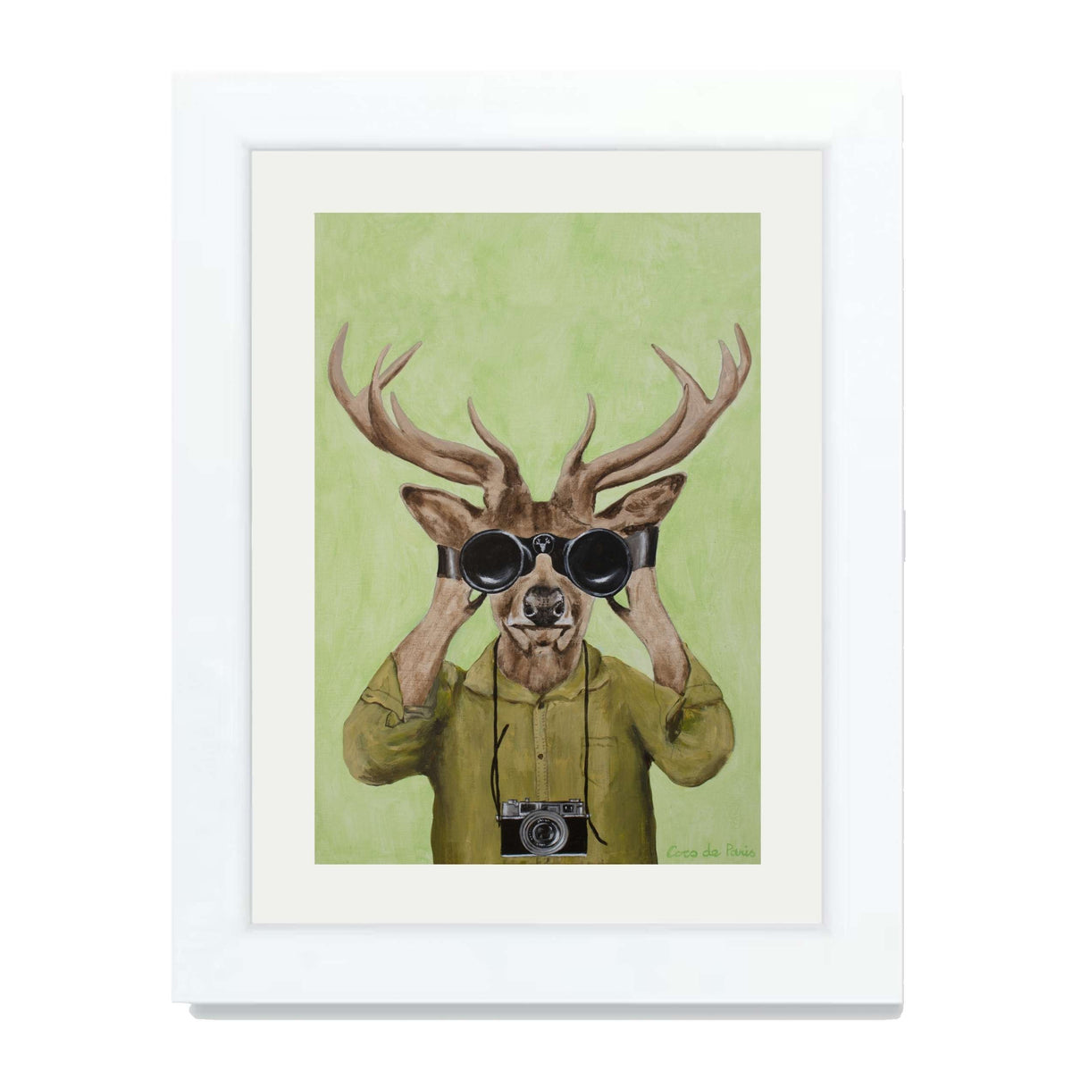 Wickham Axis Deer Wall Art Print — gallery image 62
