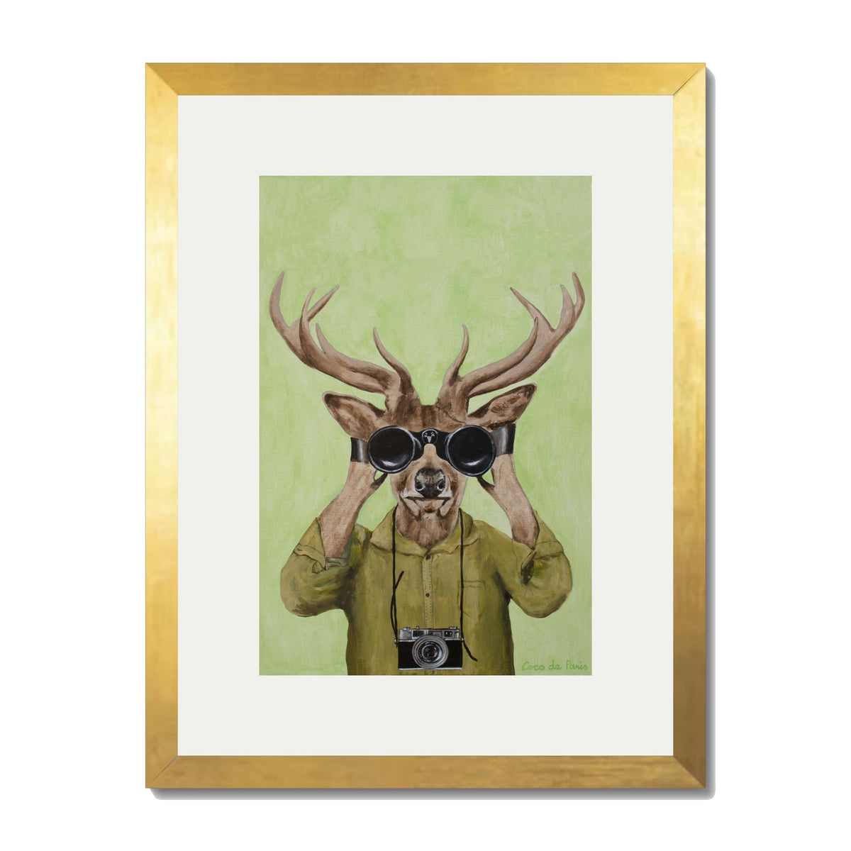 Wickham Axis Deer Wall Art Print — gallery image 40