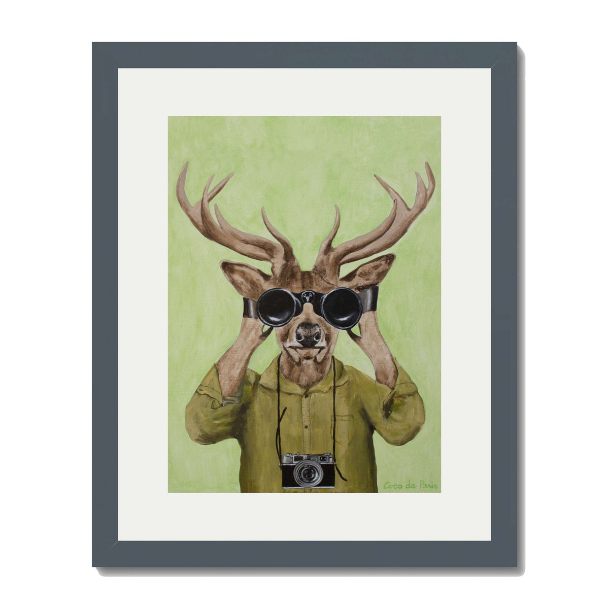 Wickham Axis Deer Wall Art Print — gallery image 33