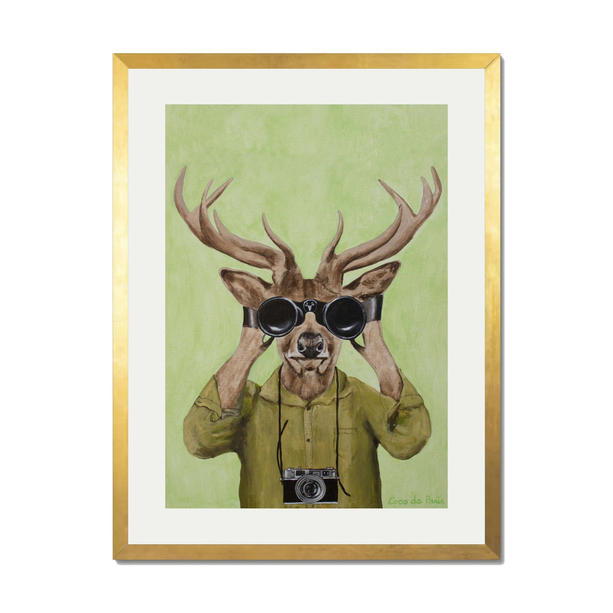 Wickham Axis Deer Wall Art Print — gallery image 41