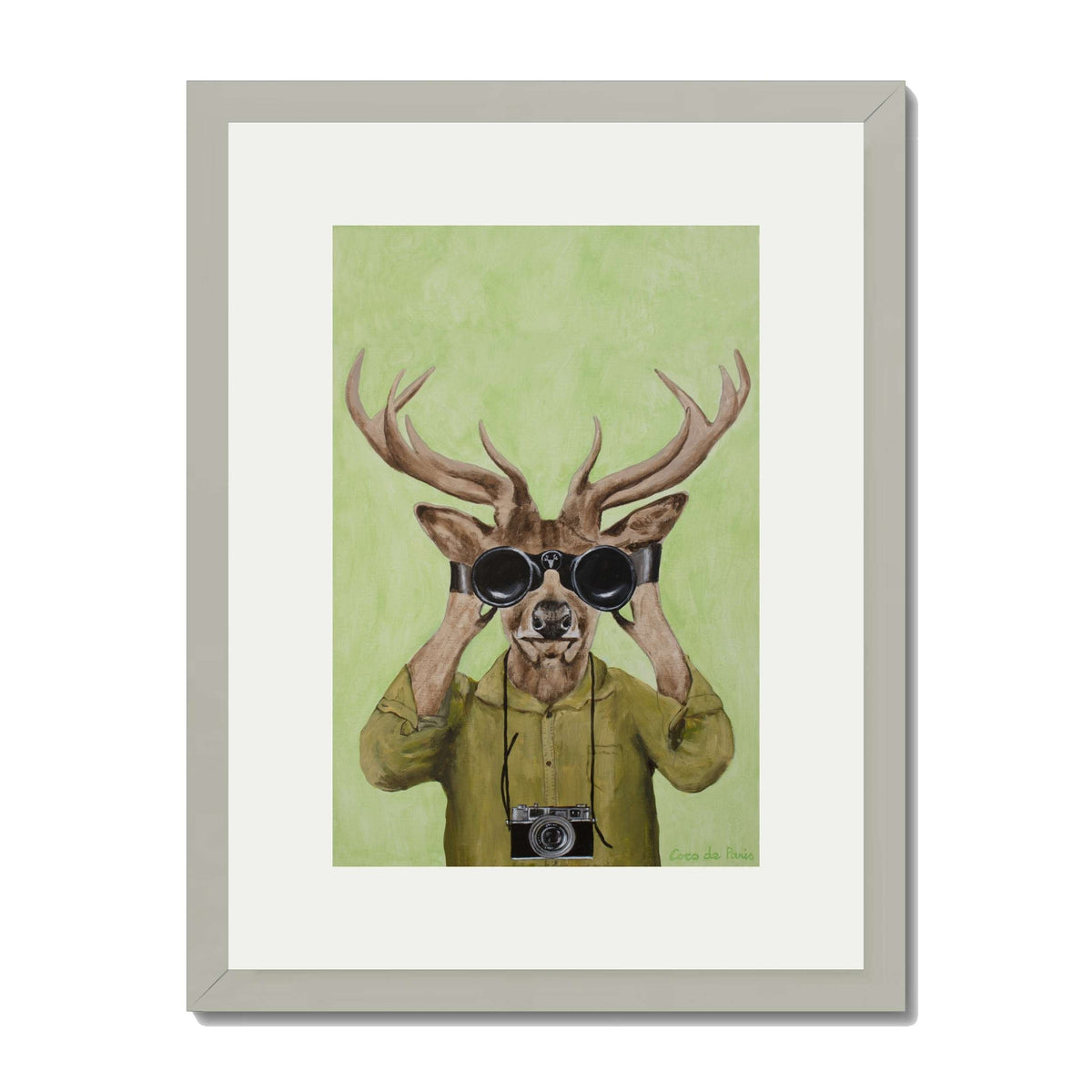 Wickham Axis Deer Wall Art Print — gallery image 46