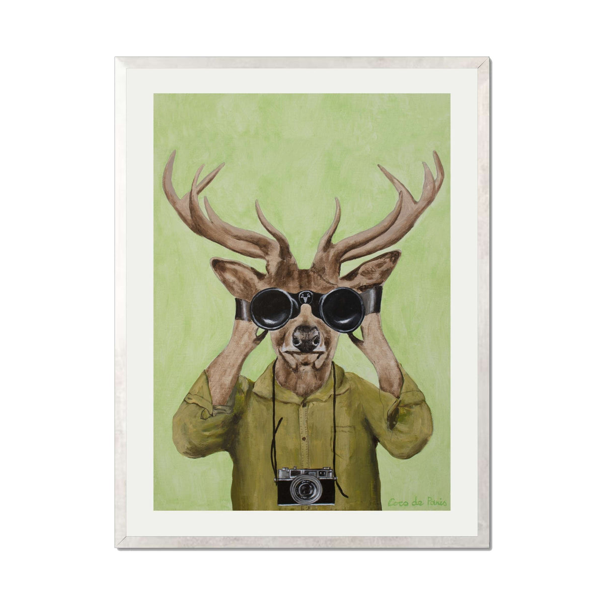 Wickham Axis Deer Wall Art Print — gallery image 60