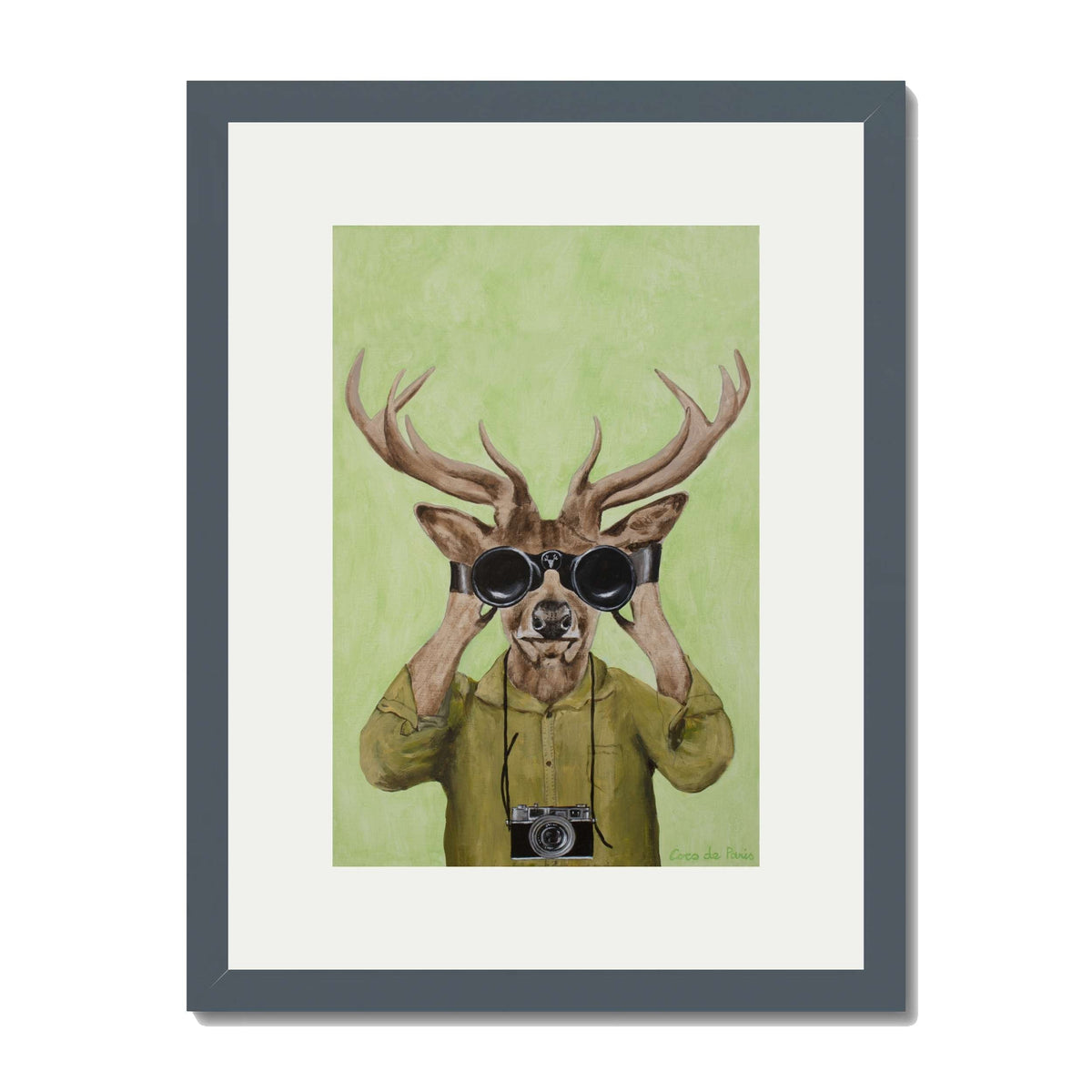 Wickham Axis Deer Wall Art Print — gallery image 34