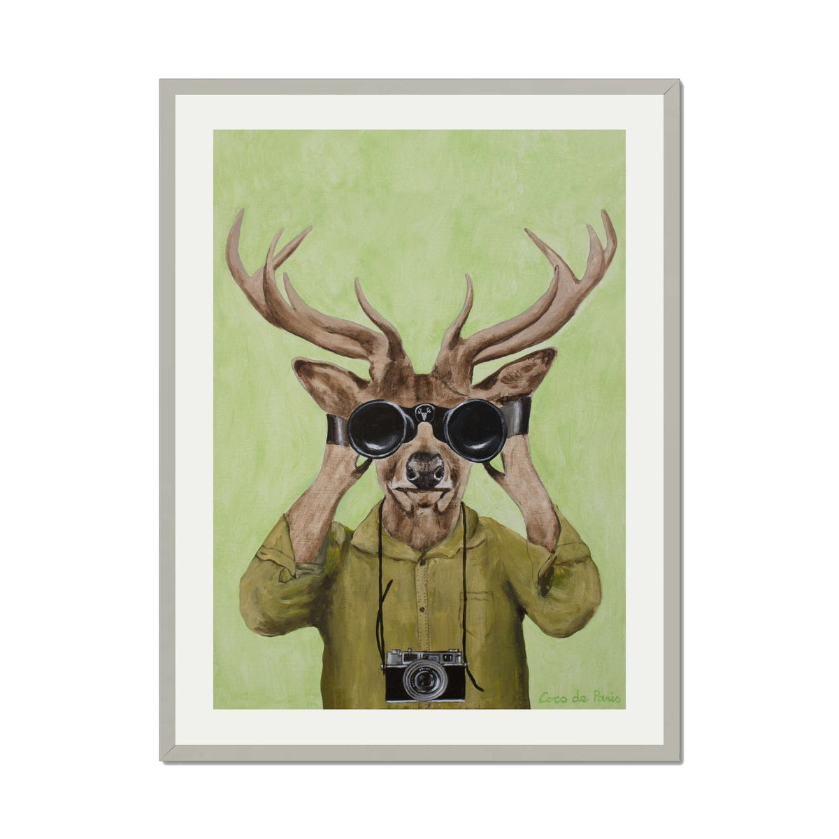 Wickham Axis Deer Wall Art Print — gallery image 48