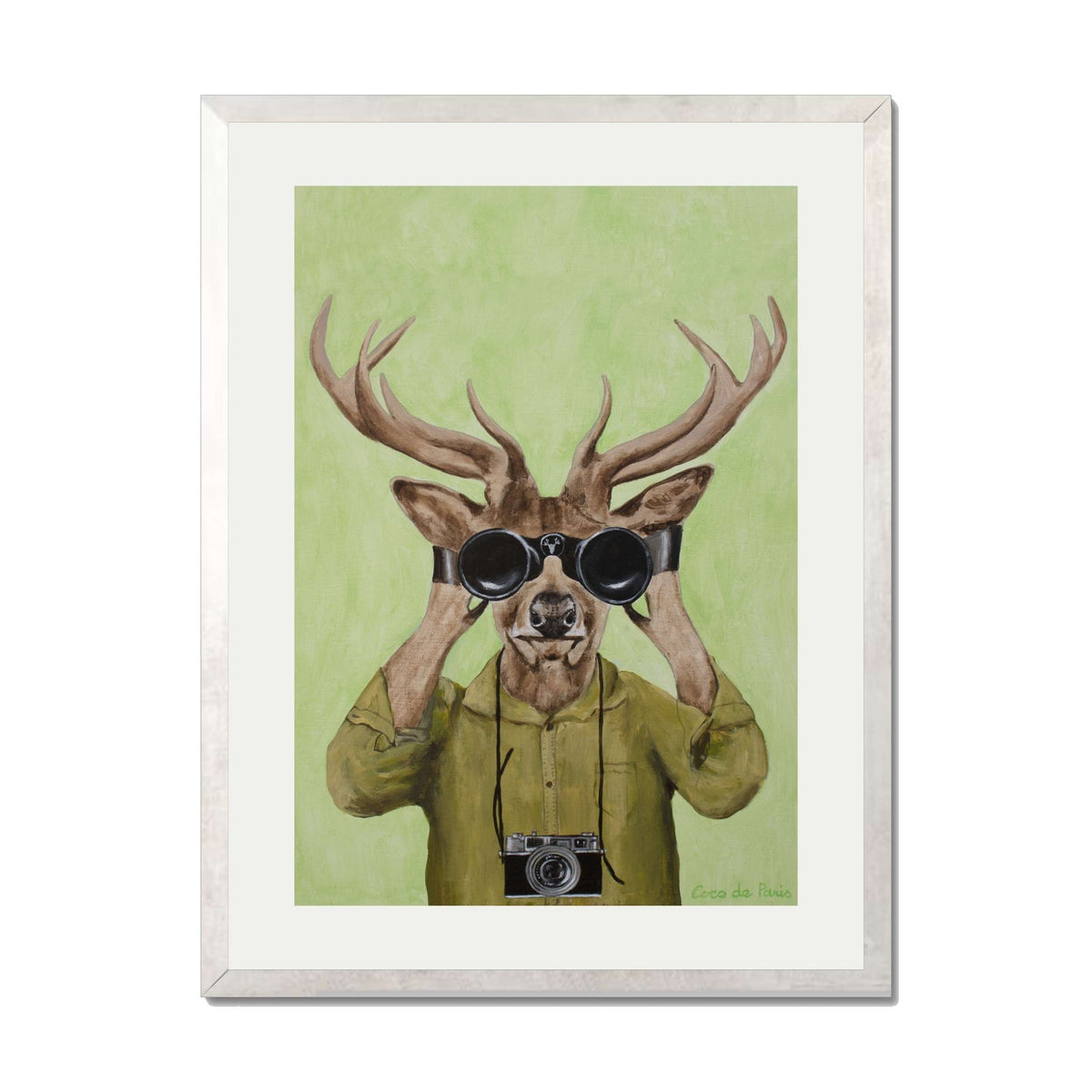 Wickham Axis Deer Wall Art Print — gallery image 59