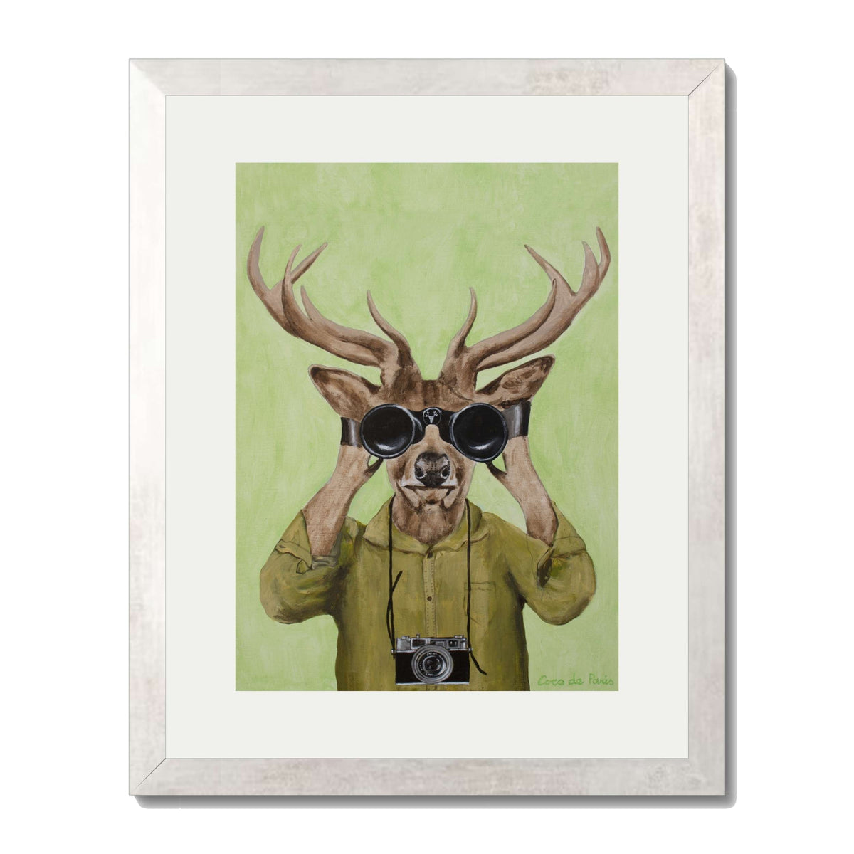 Wickham Axis Deer Wall Art Print — gallery image 57