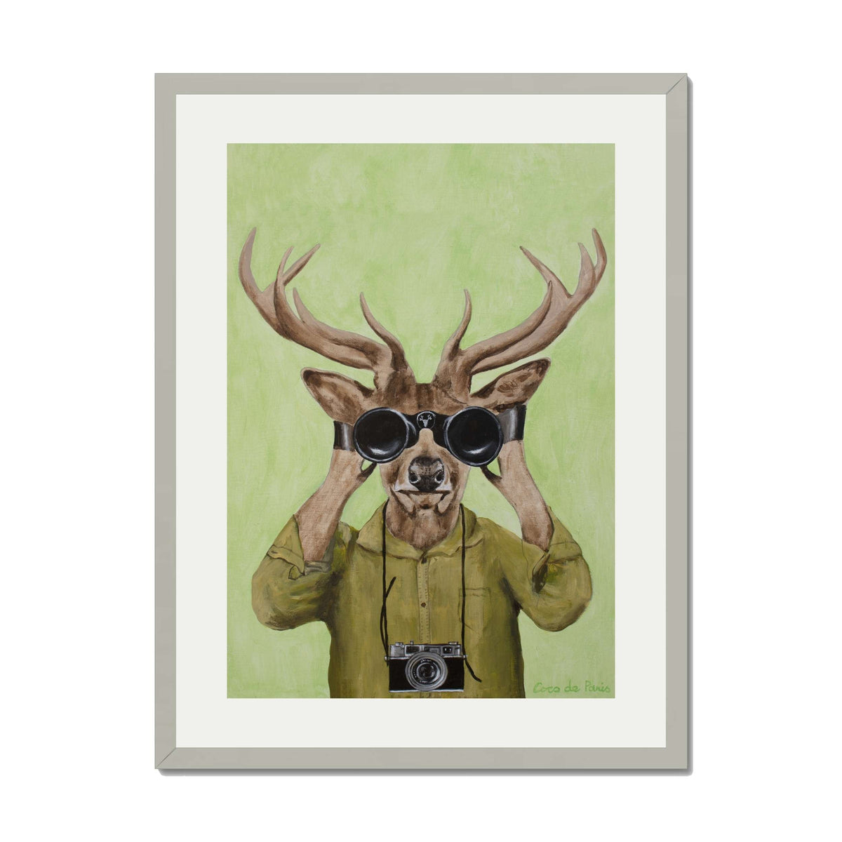 Wickham Axis Deer Wall Art Print — gallery image 47