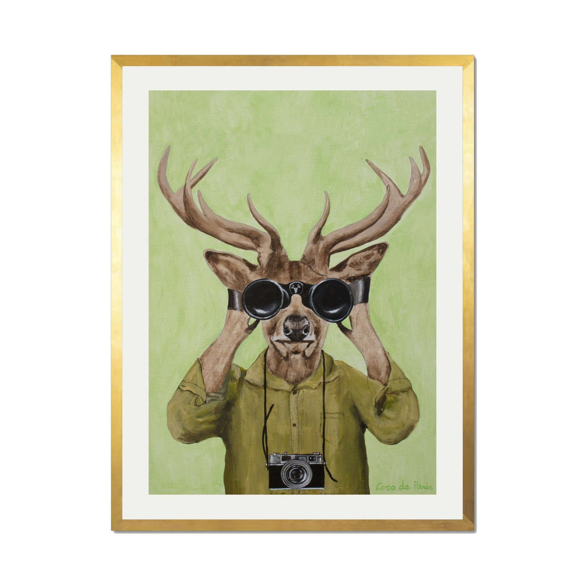 Wickham Axis Deer Wall Art Print — gallery image 42