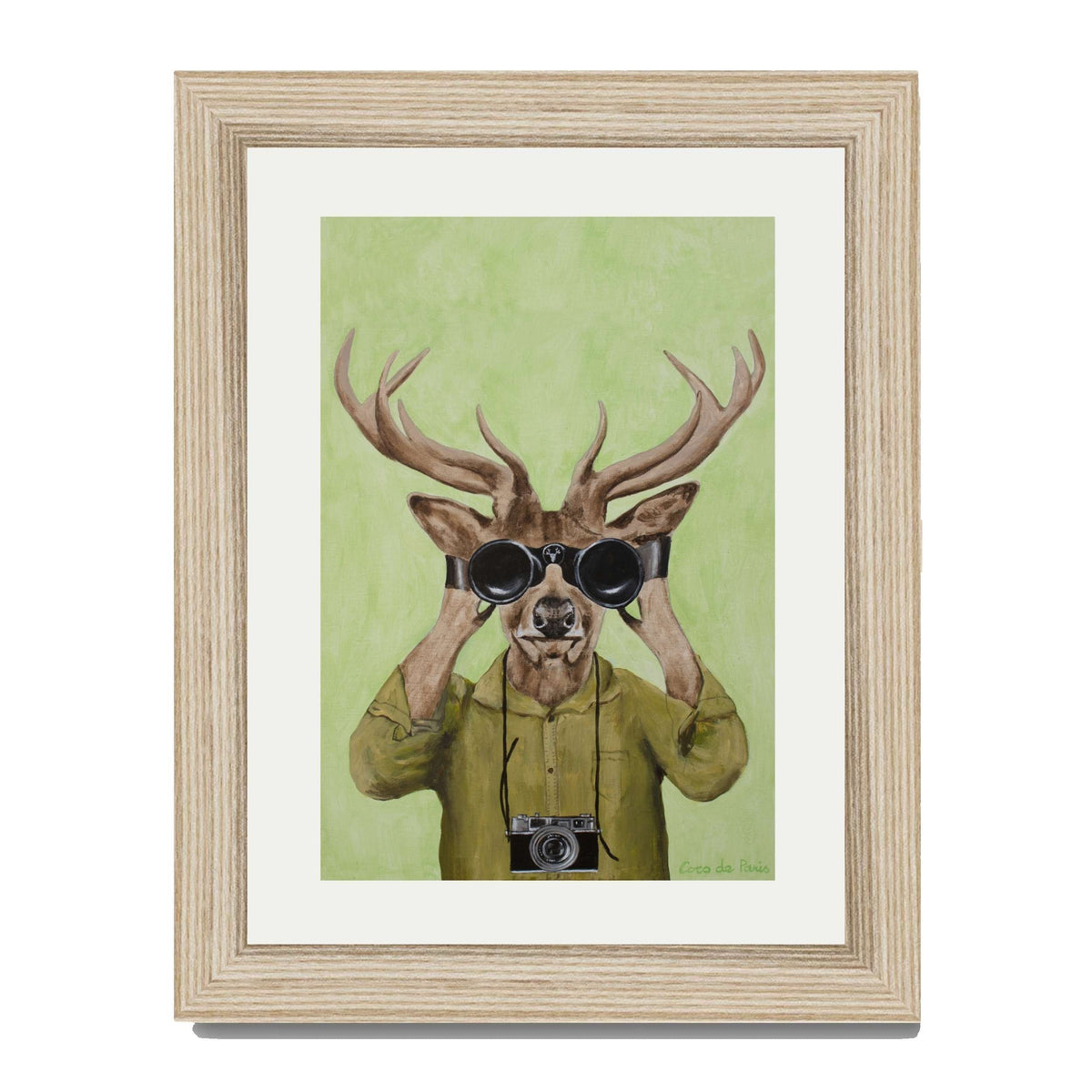 Wickham Axis Deer Wall Art Print — gallery image 50
