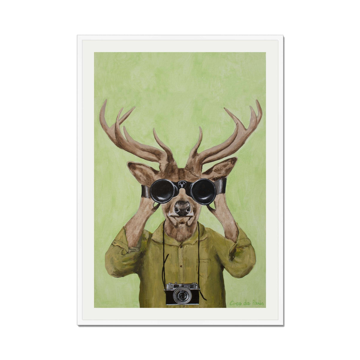 Wickham Axis Deer Wall Art Print — gallery image 67
