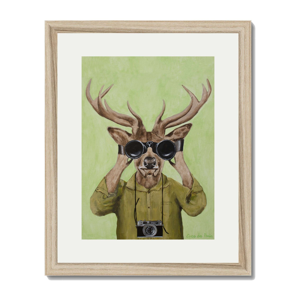 Wickham Axis Deer Wall Art Print — gallery image 51