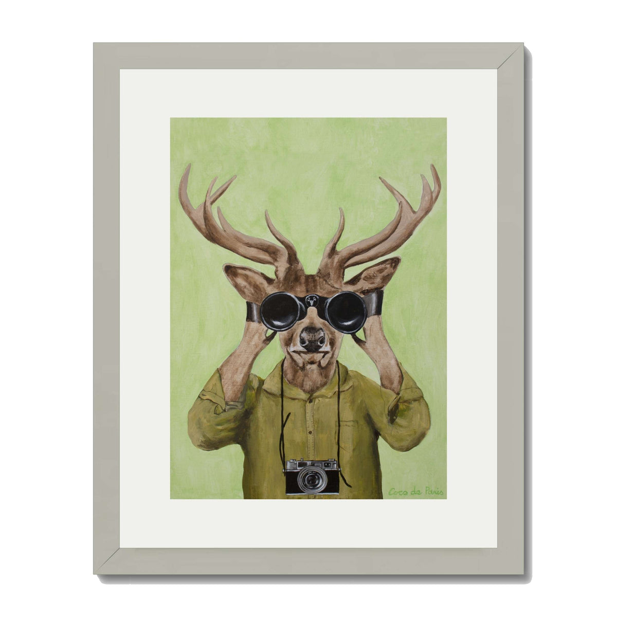 Wickham Axis Deer Wall Art Print — gallery image 45