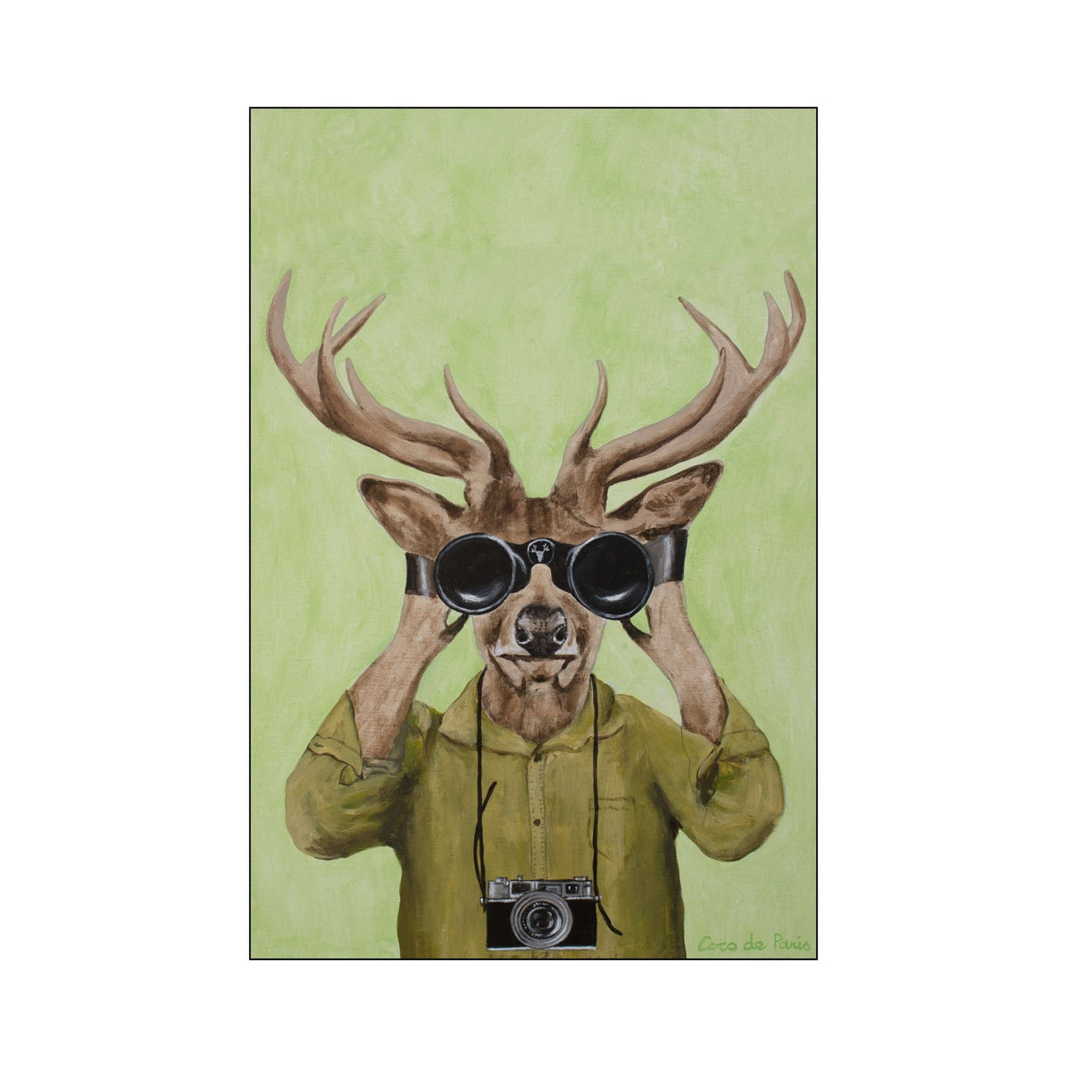 Wickham Axis Deer Wall Art Print — gallery image 68