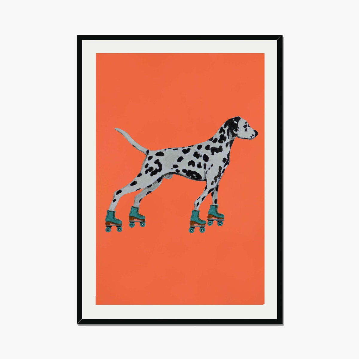 Willoughby Axis Dalmatian Wall Art Print — gallery image 1