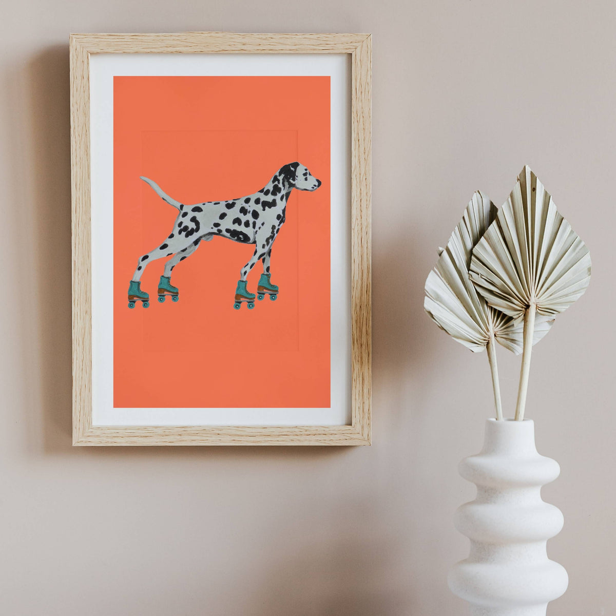 Willoughby Axis Dalmatian Wall Art Print — gallery image 4