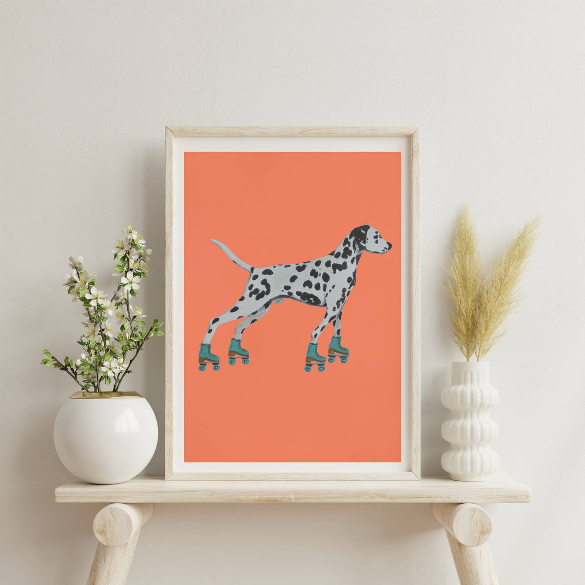 Willoughby Axis Dalmatian Wall Art Print — gallery image 3