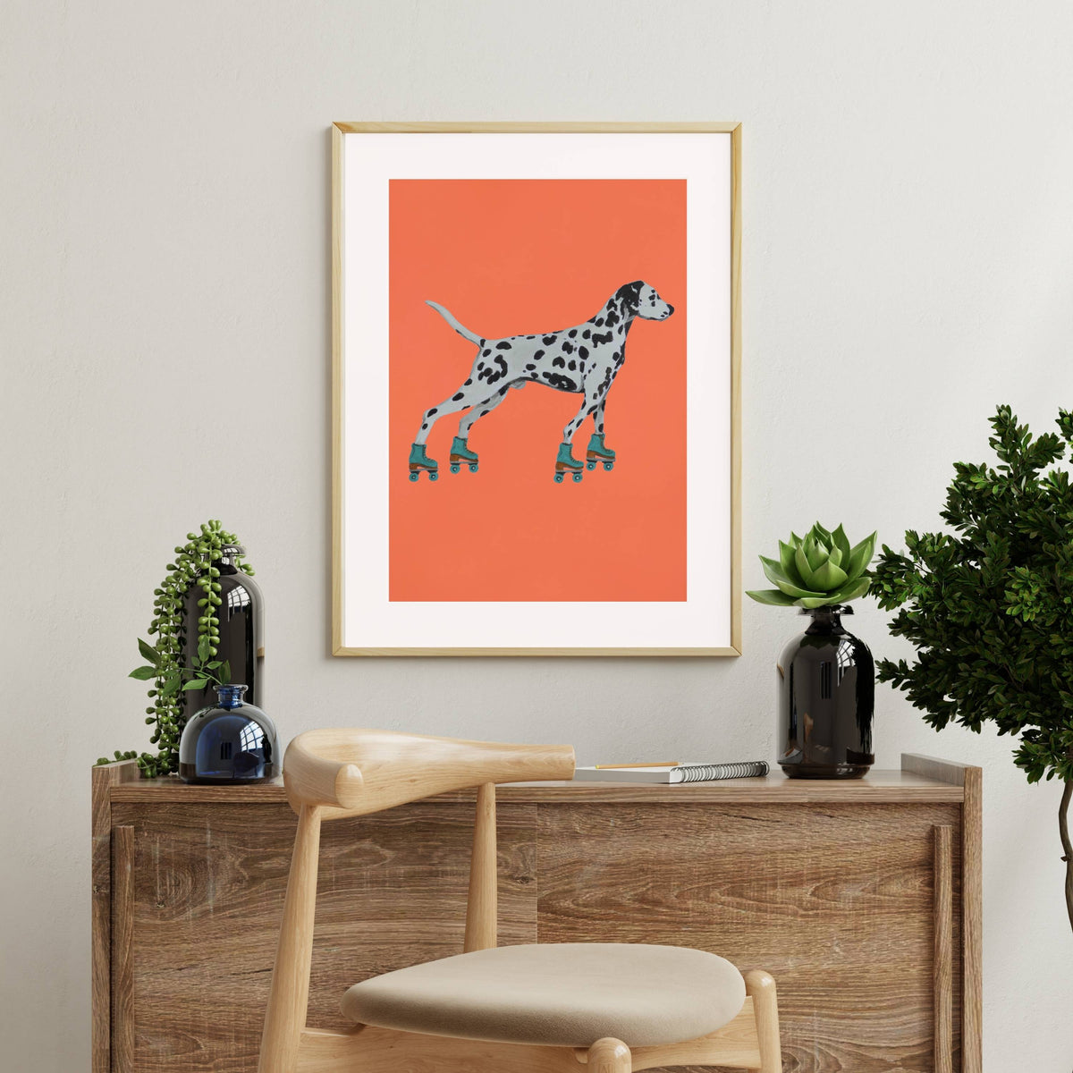 Willoughby Axis Dalmatian Wall Art Print — gallery image 8
