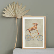 Fairford Axis Dachshund Wall Art Print — gallery image 3