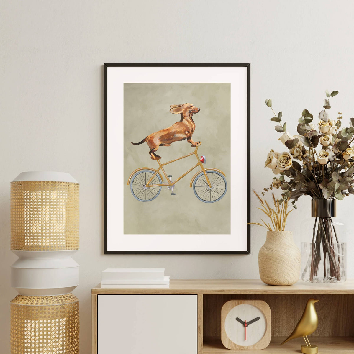 Fairford Axis Dachshund Wall Art Print — gallery image 8