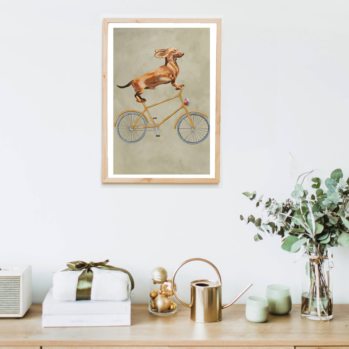 Fairford Axis Dachshund Wall Art Print — gallery image 16