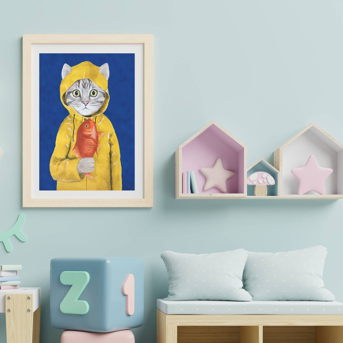 Greenwood Axis Fish Wall Art Print — gallery image 18