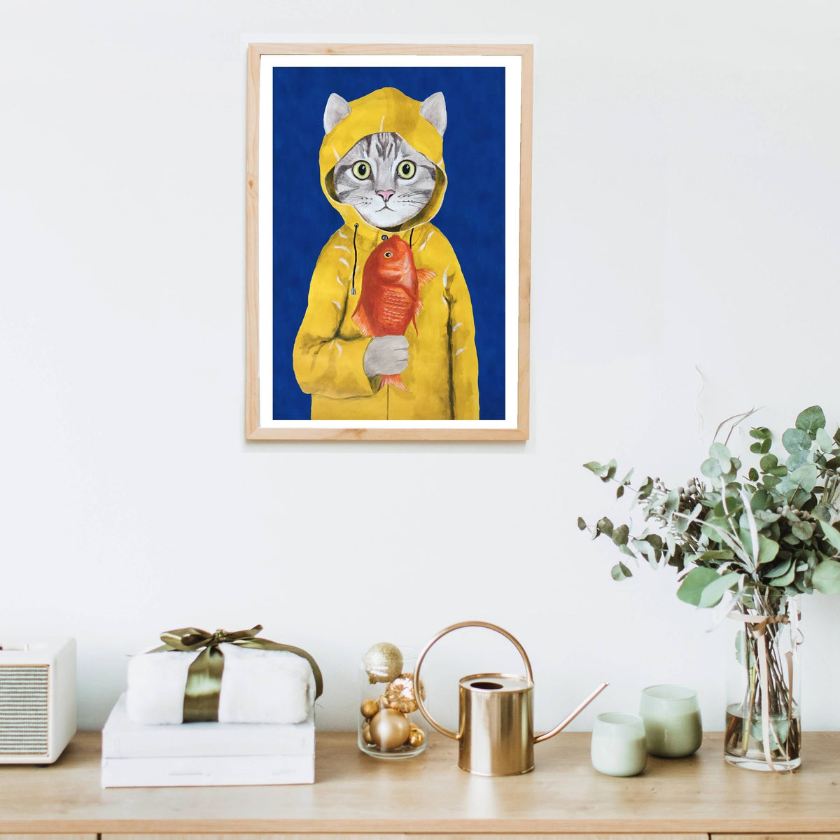 Greenwood Axis Fish Wall Art Print — gallery image 15