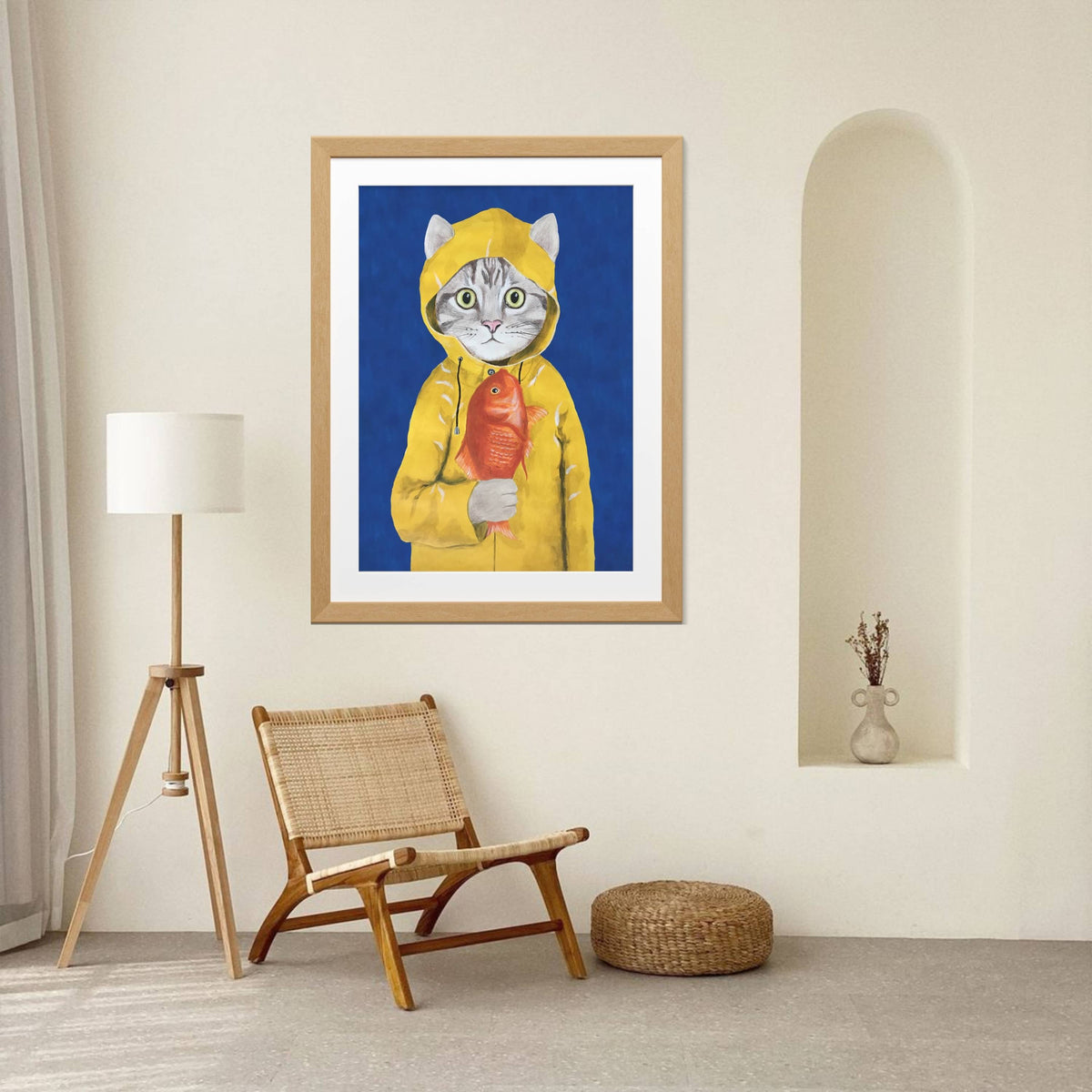 Greenwood Axis Fish Wall Art Print — gallery image 12