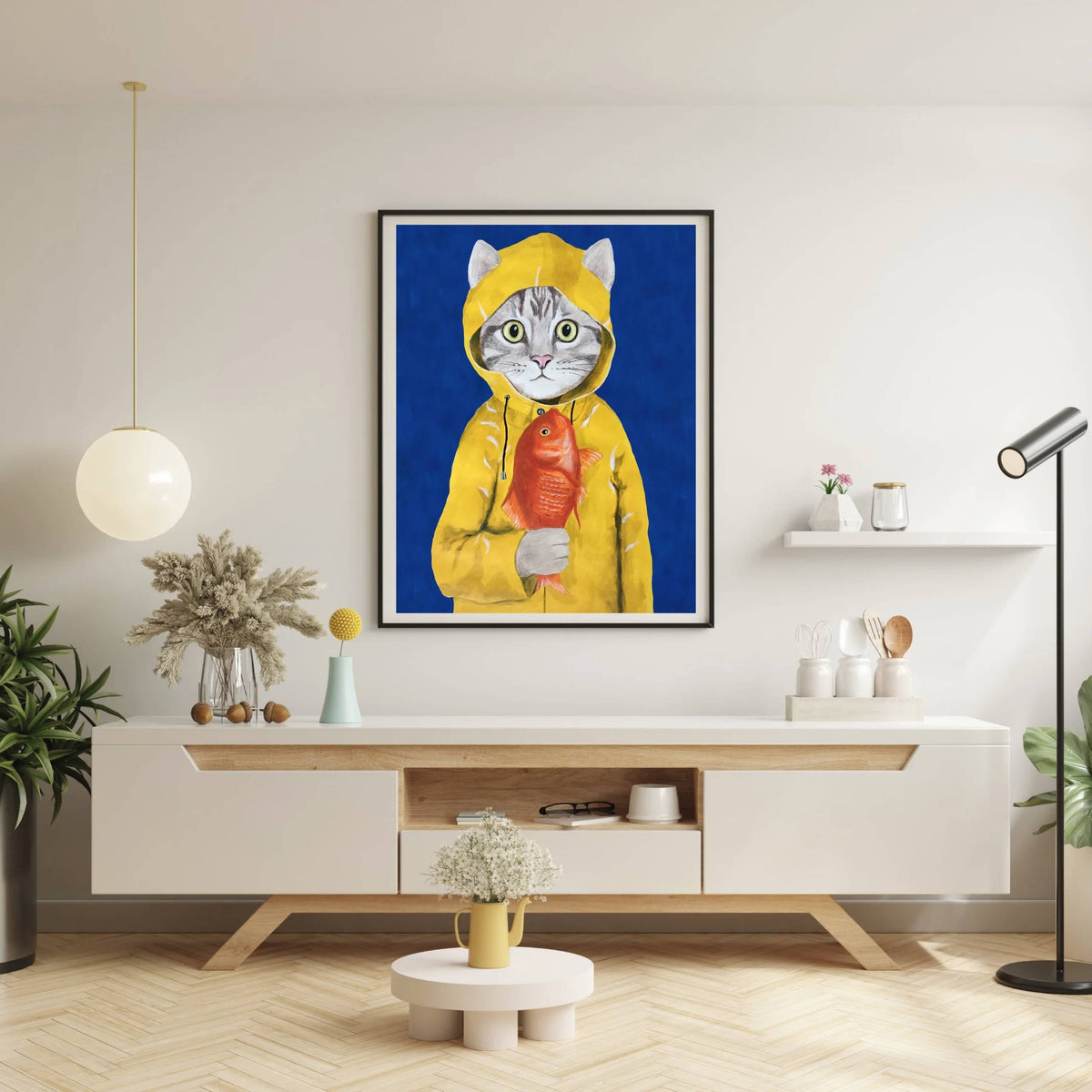 Greenwood Axis Fish Wall Art Print — gallery image 2