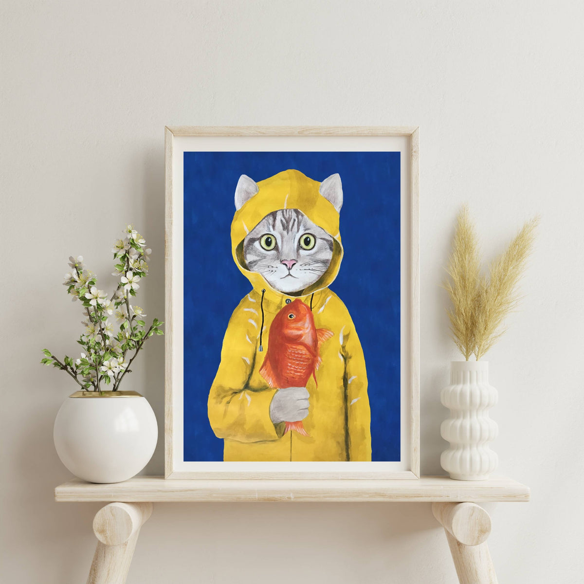 Greenwood Axis Fish Wall Art Print — gallery image 3