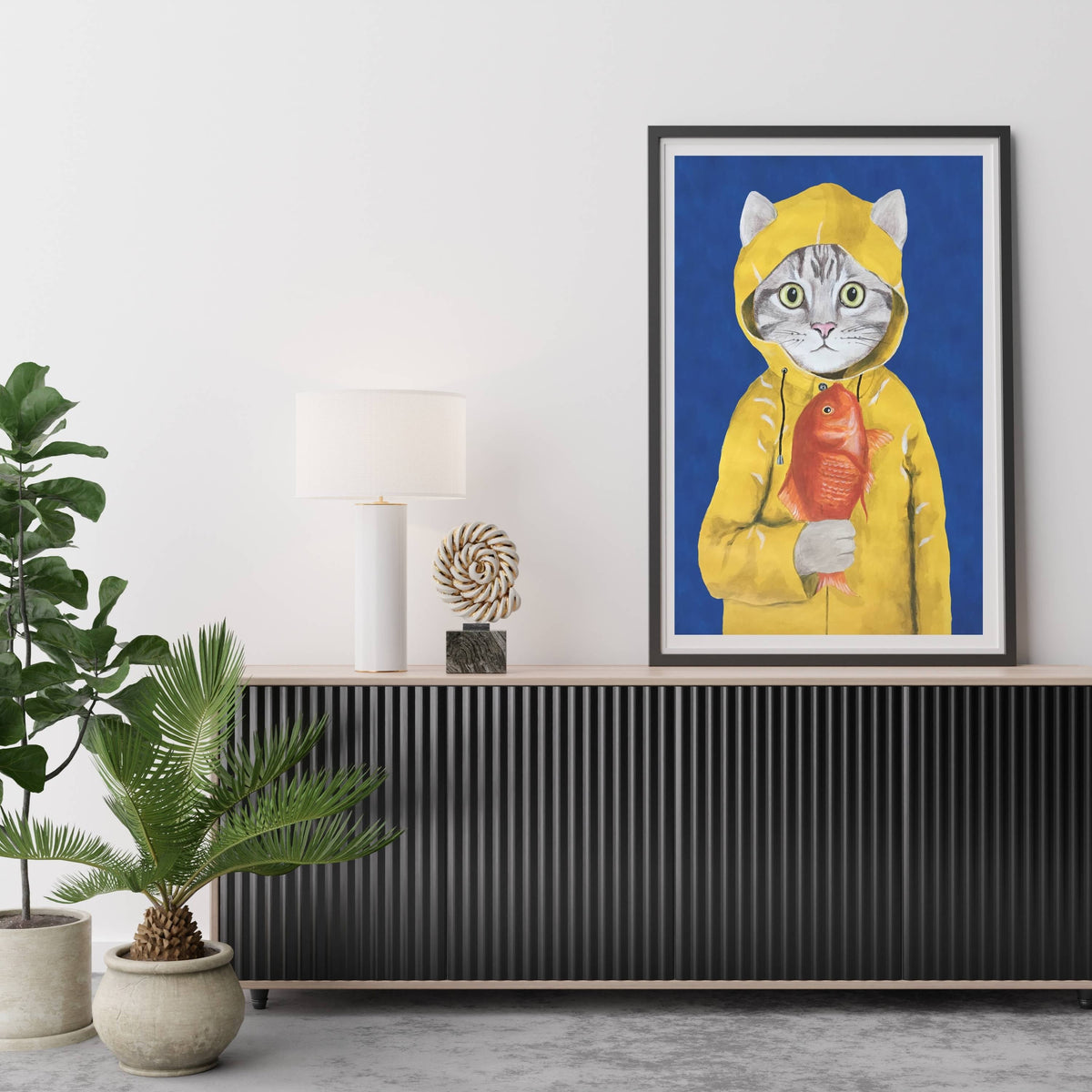 Greenwood Axis Fish Wall Art Print — gallery image 9
