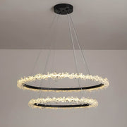 Acorn Axis Crystal Spiral Chandelier — gallery image 12