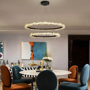 Acorn Axis Crystal Spiral Chandelier — gallery image 3