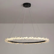 Acorn Axis Crystal Spiral Chandelier — gallery image 11