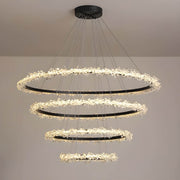 Acorn Axis Crystal Spiral Chandelier — gallery image 14