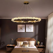 Acorn Axis Crystal Spiral Chandelier — gallery image 8