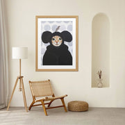 Eversley Axis Cat Wall Art Print — gallery image 10
