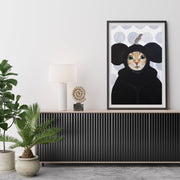Eversley Axis Cat Wall Art Print — gallery image 7
