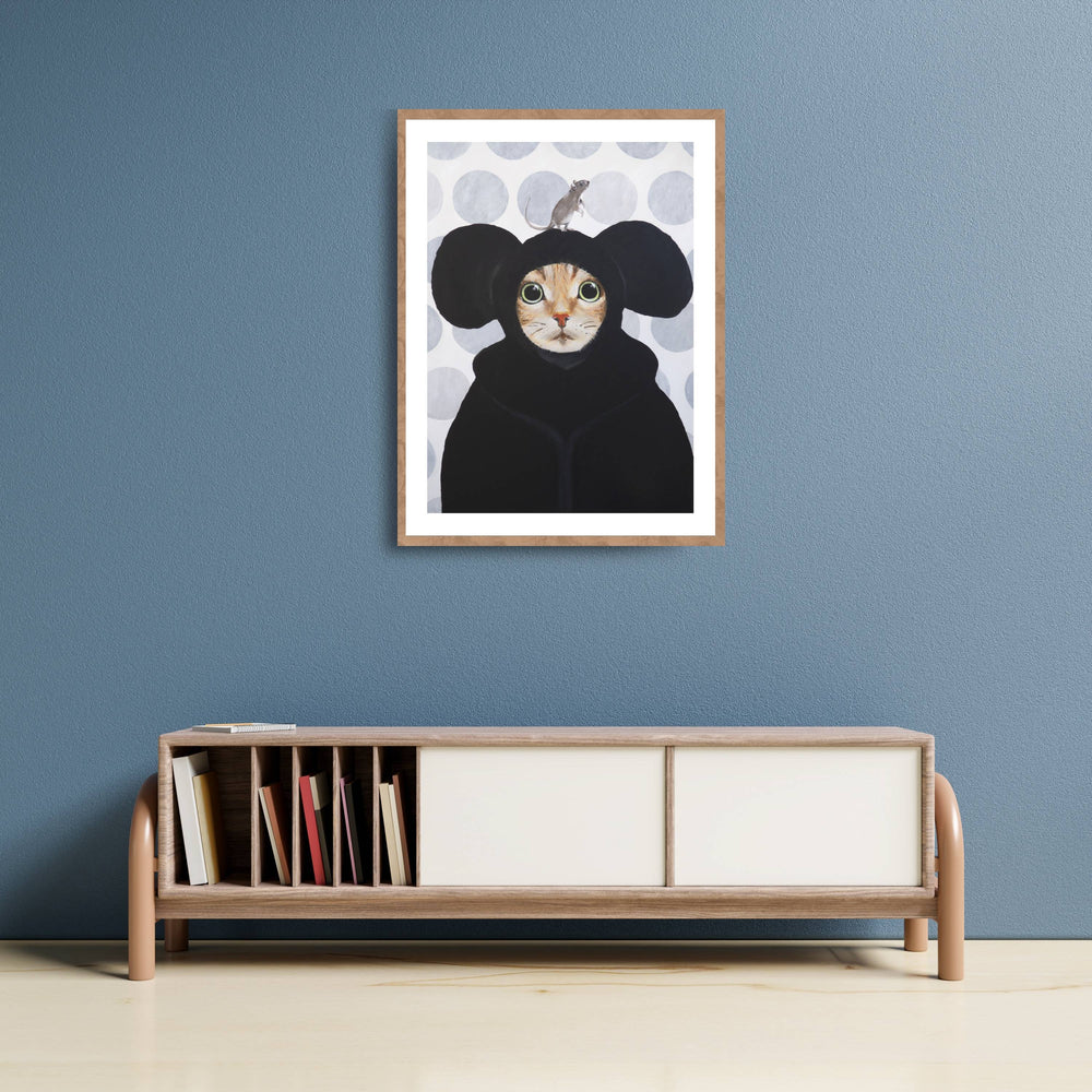 Eversley Axis Cat Wall Art Print — gallery image 4