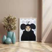Eversley Axis Cat Wall Art Print — gallery image 13