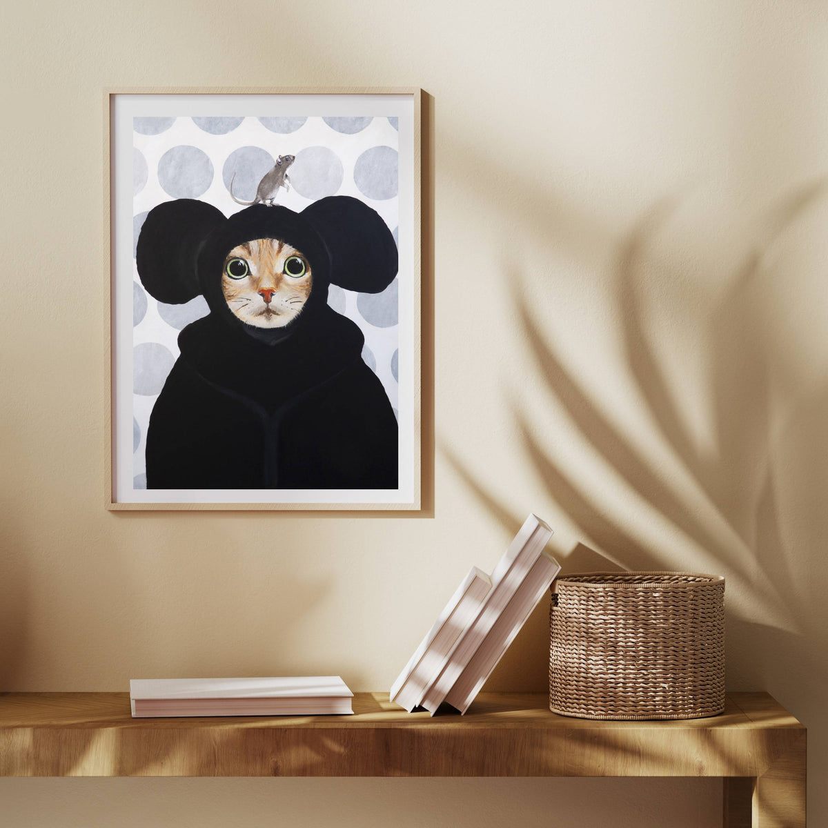 Eversley Axis Cat Wall Art Print — gallery image 8