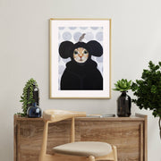 Eversley Axis Cat Wall Art Print — gallery image 16
