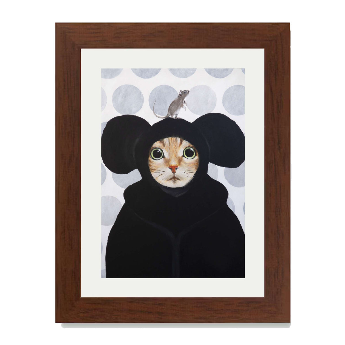 Eversley Axis Cat Wall Art Print — gallery image 26