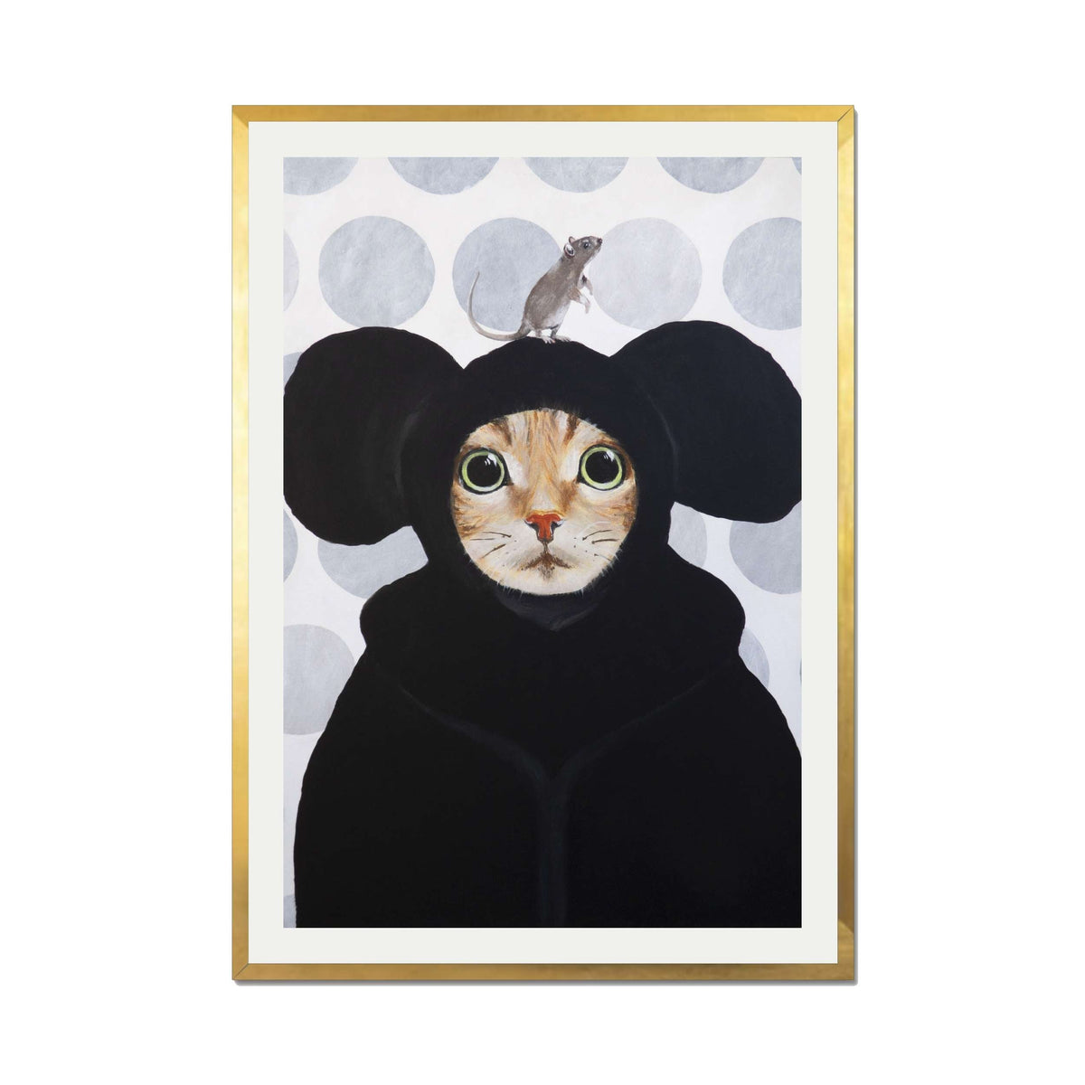 Eversley Axis Cat Wall Art Print — gallery image 43