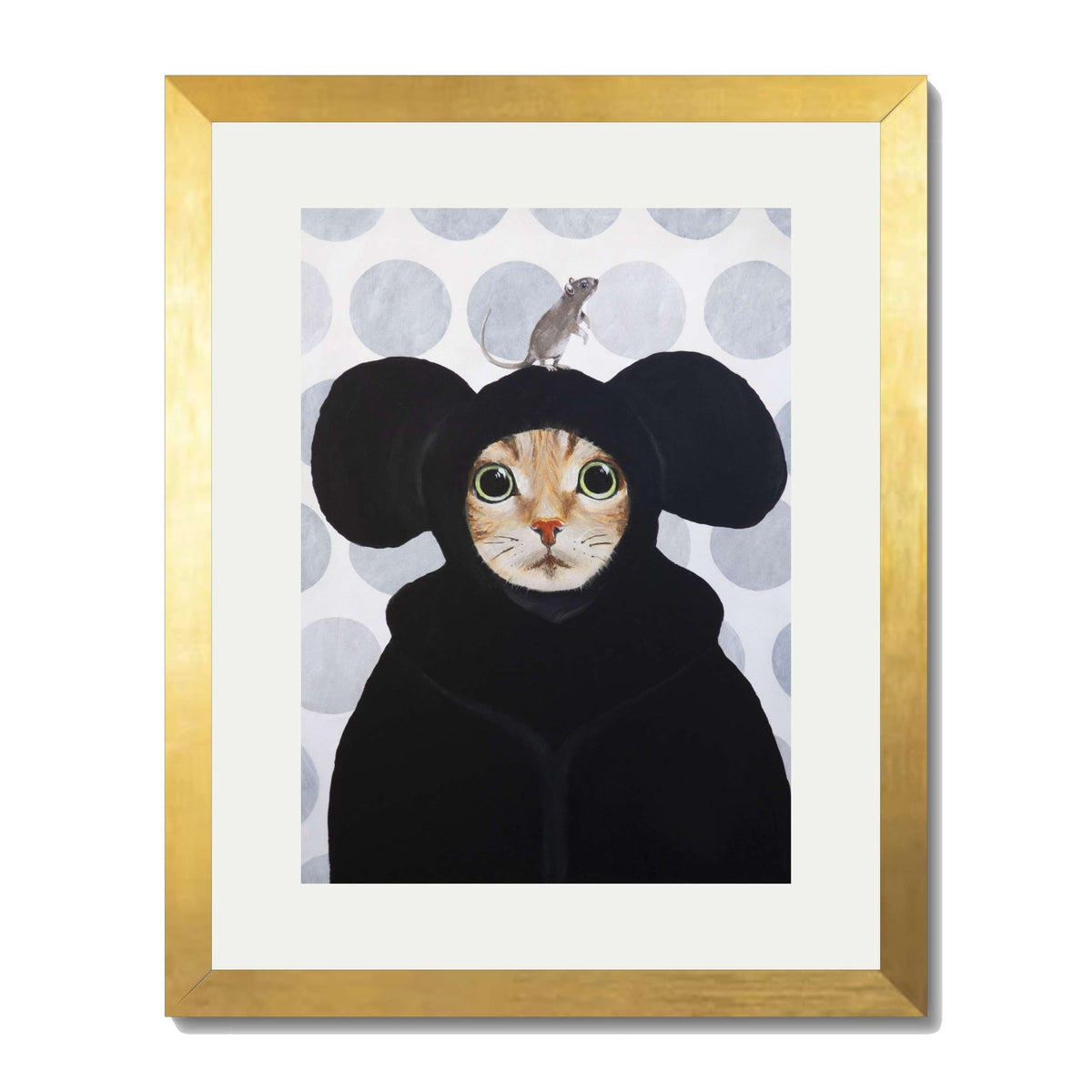 Eversley Axis Cat Wall Art Print — gallery image 39